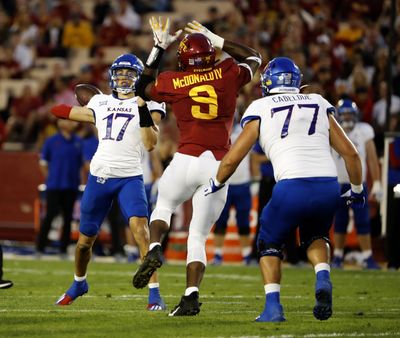 Texans should monitor Iowa State defensive end Will McDonald throughout the NFL scouting combine