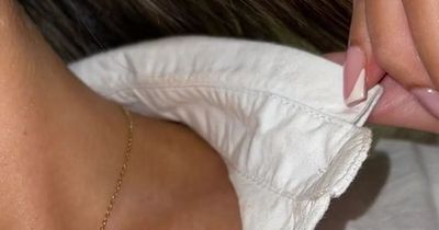 Woman shares £1.50 'life-changing' hack to stop make-up transferring onto your clothes
