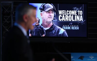 Panthers coach Frank Reich noncommittal on his team’s interest in Derek Carr