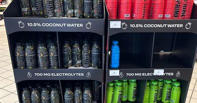 Nottinghamshire Sainsbury's supermarket stocking hugely popular Prime energy drink
