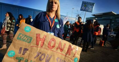 Doctor who trained for nine years reveals payslip as NHS colleagues go on strike