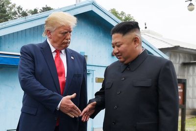 Trump defends Kim Jong Un and says dictator ‘feels threatened’ in stunning statement