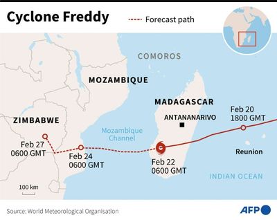 Cyclone Freddy heads to Mozambique after killing 5 in Madagascar