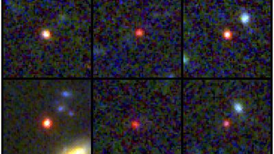 The Webb telescope finds surprisingly massive galaxies from the universe's youth