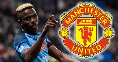 Man Utd given encouragement as Napoli chief makes Victor Osimhen transfer admission