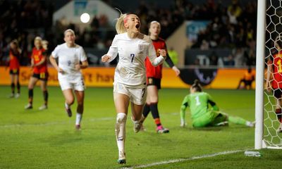 Kelly double helps England Lionesses beat Belgium to retain Arnold Clark Cup