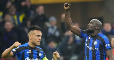 Inter stars in heated on-field bust-up before Romelu Lukaku comes to rescue