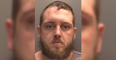 Thug threatened to kill innocent man's dog and attacked him with a glass bottle