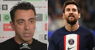 Barcelona boss Xavi doubles down on Lionel Messi stance after transfer 'meeting'