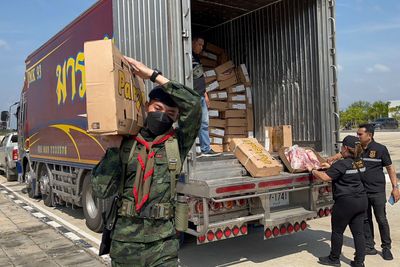 30 tonnes of smuggled pork seized in Songkhla