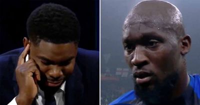 Micah Richards leaves Thierry Henry speechless after translating Romelu Lukaku interview