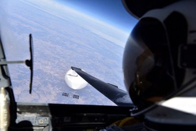 US releases pilot’s spy balloon selfie