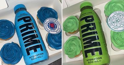 Rangers and Celtic Prime energy drinks cupcake boxes released ahead of League Cup final
