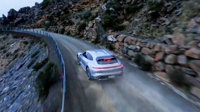 Watch Mark Webber Drive A Porsche Taycan Cross Turismo In Wild Tasmania
