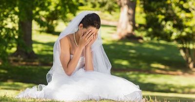 Horrified bride finds groom being breastfed by his mother before wedding ceremony