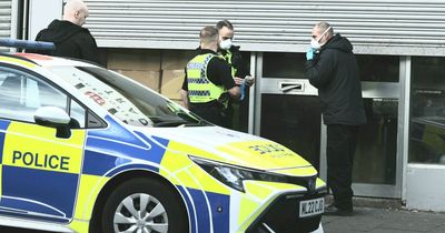 Police officers raid suspected cannabis farm on North Shields street