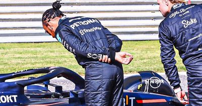 Lewis Hamilton spotted taking close look at Max Verstappen's Red Bull ahead of F1 testing