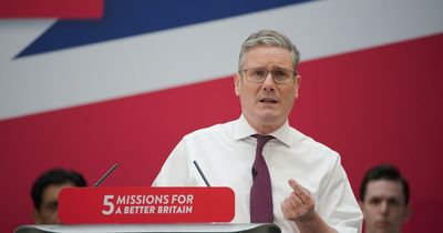 Keir Starmer promises economic growth for all parts of the UK under a Labour government