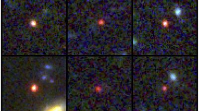 Space Telescope Uncovers Massive Galaxies near Cosmic Dawn