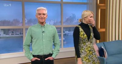 Phillip Schofield declares 'man down' as Holly Willoughby forced to rush off ITV This Morning