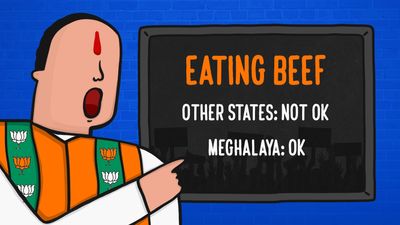 BJP Meghalaya chief’s remarks reveal burden of party’s beef ban push