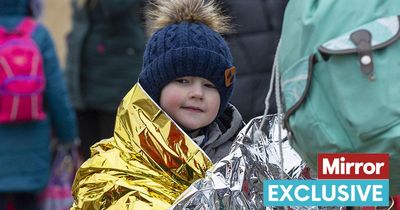 Ukrainian kids who fled can't play with teddy bears as they remind them of their dads