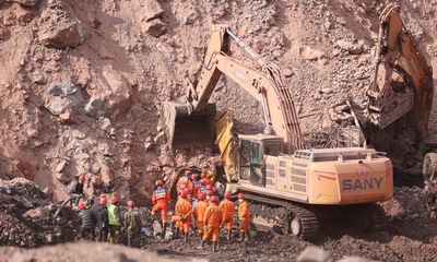 At least six killed in open-pit coalmine collapse in north China