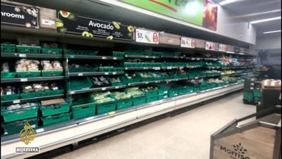 Fruit and vegetable shortages could last up to a month