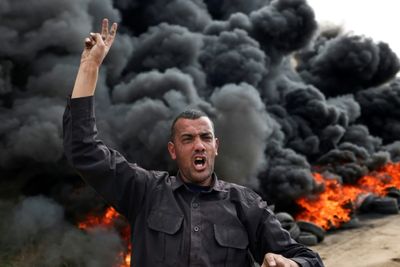 Violence flares around Gaza after deadly Israeli West Bank raid