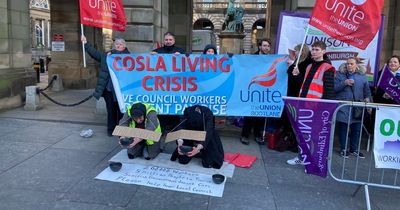 Edinburgh Budget: Protests demand 'no cuts' to services and call for more money
