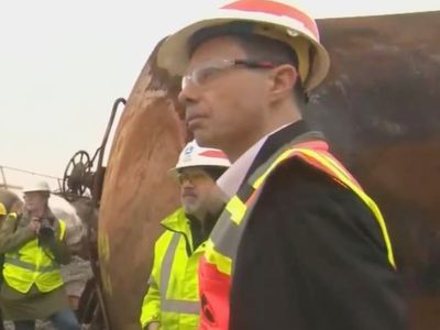 Pete Buttigieg visits East Palestine 20 days after train derailment as he admits he should have spoken sooner