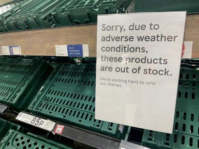 Many U.K. grocers limit some fruit and veggie sales as extreme weather impacts supply