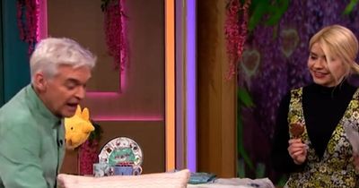 This Morning's Phillip Schofield blames ITV colleague for accident on set at end of 'chaotic' show