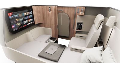 Qantas gives first look at lavish First Class suites with sliding doors and beds