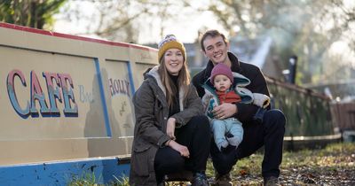 Couple quit the rat race and take £125k pay cut to travel the UK in a canal boat