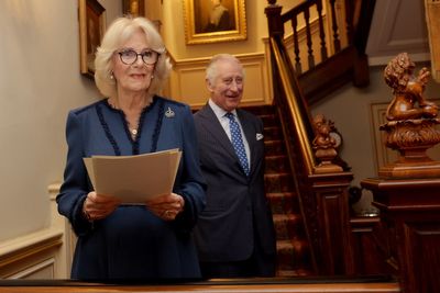 Queen Consort urges writers to ‘roar like a lion’ at book charity launch
