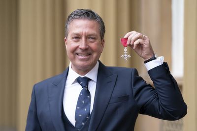 John Torode made an MBE by ‘MasterChef fan’ William at Palace