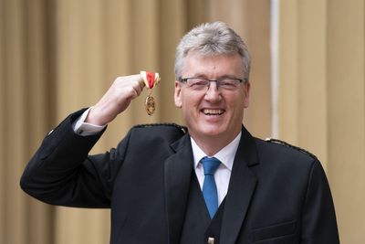 Nobel Prize winning chemist knighted at Buckingham Palace