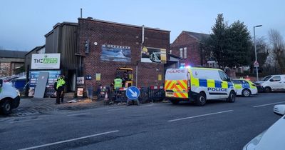 Property cordoned off in south Manchester following gas leak after firearms officer rush to 'disturbance'