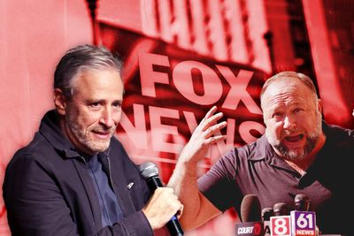 Jon Stewart: Fox worse than Alex Jones