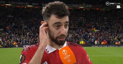 Bruno Fernandes identifies key difference between Man Utd and Barcelona after historic win