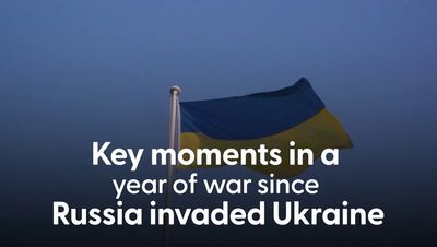 Ukraine war anniversary: Rishi Sunak urges West to move faster on arming Kyiv