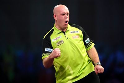 Michael van Gerwen holds nerve to edge out Gerwyn Price in Dublin thriller