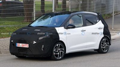 2024 Hyundai i10 Facelift Drops Camo In New Spy Photos