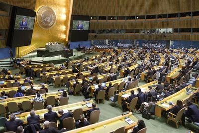 UN General Assembly adopts resolution on need for just, lasting peace in Ukraine; India abstains