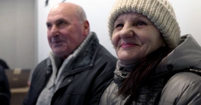 Ukrainian elders who found love amid war say cigarettes and humour helped them survive
