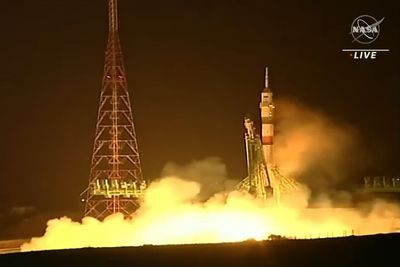 Russia sends Soyuz rescue ship to International Space Station