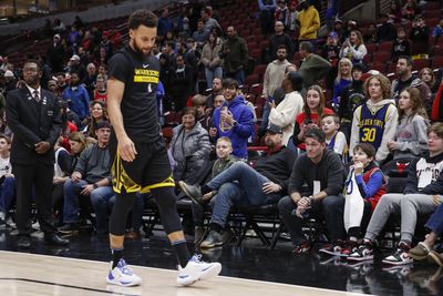 Injury Update: Steph Curry (lower leg) to be re-evaluated in a week