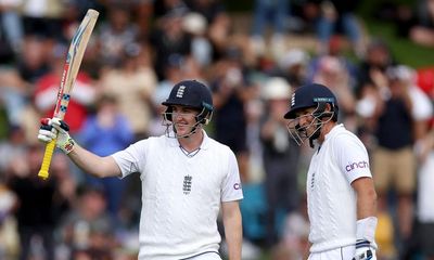 Harry Brook hits blistering century as England put New Zealand on back foot