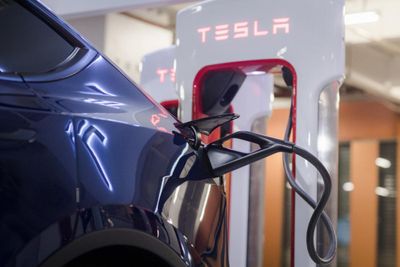 Tesla preps 13 EV charging stations